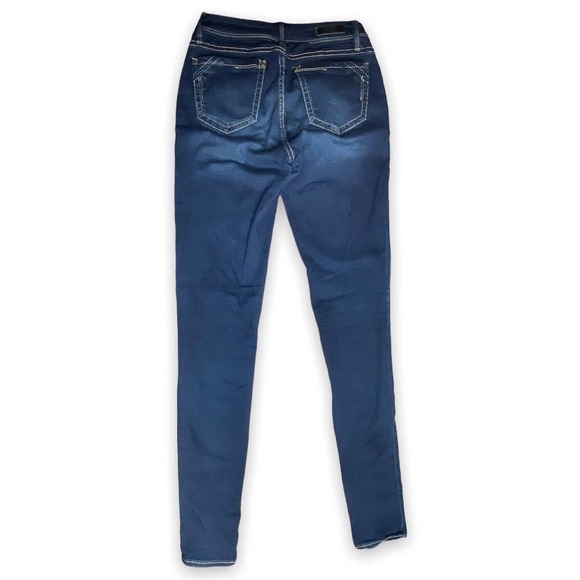 Buckle Black Fit No. 53 Mid-Rise High Stretch Skinny Blue Jeans 26 X 32 - Picture 5 of 6